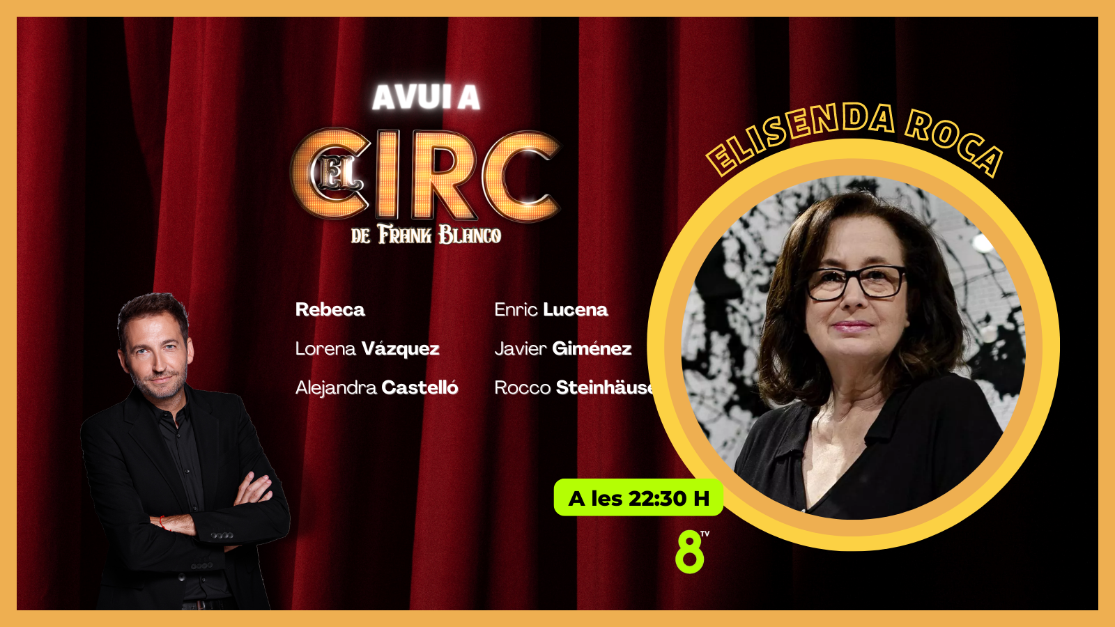 02/11/2022 - Elisenda Roca - El Circ - 8tv